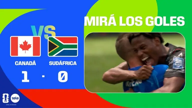 Resumen: Sudáfrica 0 - Canadá 1