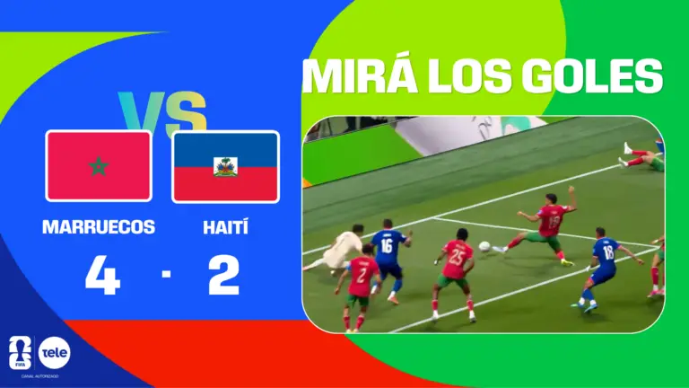 Resumen: Marruecos 4 - Haití 2
