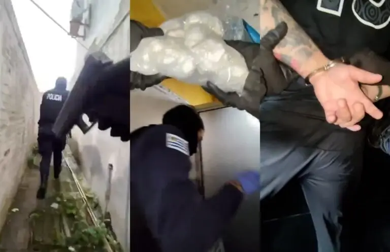 Operativo antidrogas en San José terminó con cinco condenados, un menor enviado al Inisa y la incautación de armas, dinero y vehículos