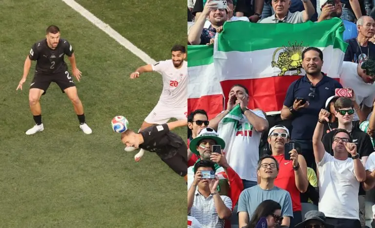 Irán y Nueva Zelanda empataron 2-2 en un partido marcado por abucheos a la selección iraní y ovaciones a Tim Payne, el futbolista viral