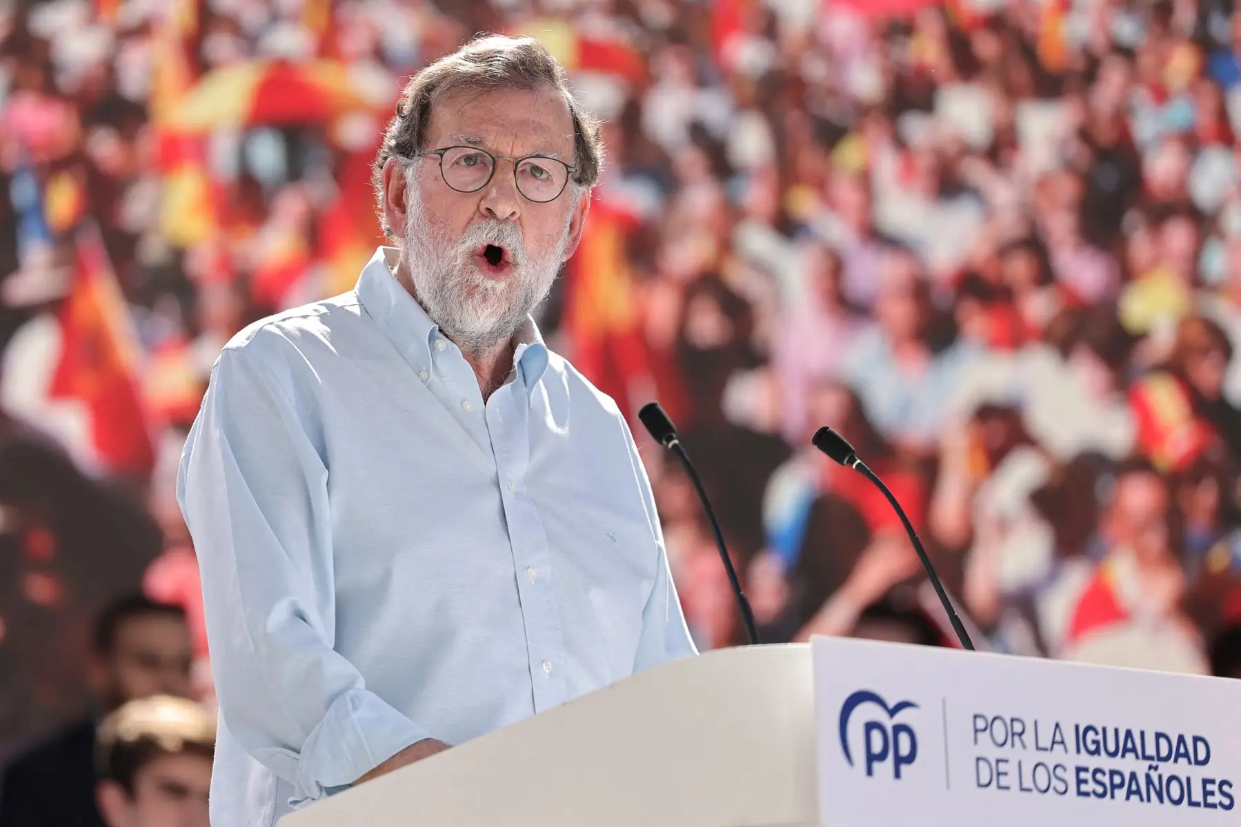 Expresidente español Mariano Rajoy afirmó que la selección francesa tiene "una plantilla de altísimo nivel", pero "sin franceses"
