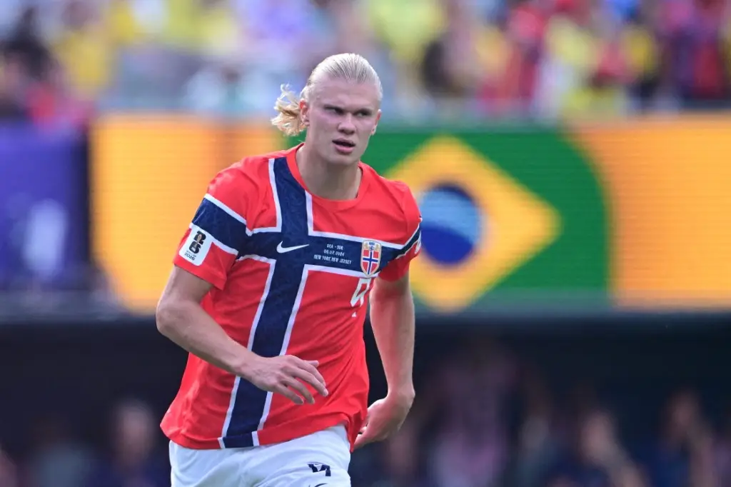 "Estoy empezando a darme cuenta de que es un don de Dios que la pelota entre", dijo el noruego Haaland tras el doblete que eliminó a Brasil