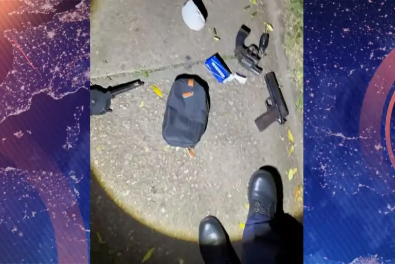 Está en CTI el policía que fue baleado en Peñarol; detuvieron a un hombre que llevaba armas y un cargador tipo caracol en una bolsa de nylon