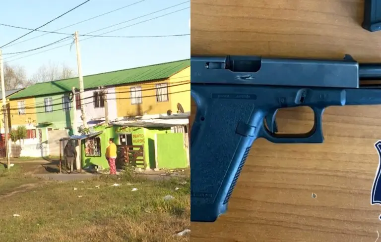 Fueron a ver las cámaras de un almacén para esclarecer un crimen en Colón y descubrieron que el encargado tenía un arma ilegal; lo detuvieron
