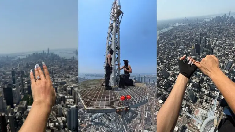 ¿Quiénes son las dos personas que escalaron hasta la cima del Empire State Building en Nueva York?