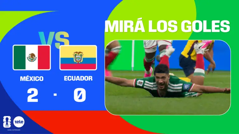 Resumen: México 2 - Ecuador 0
